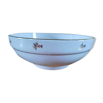 Porcelain salad bowl from L'Amandinoise