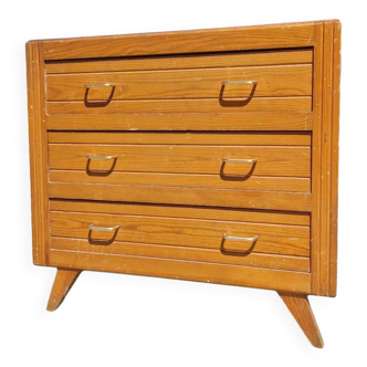 3 drawer chest of drawers 1960