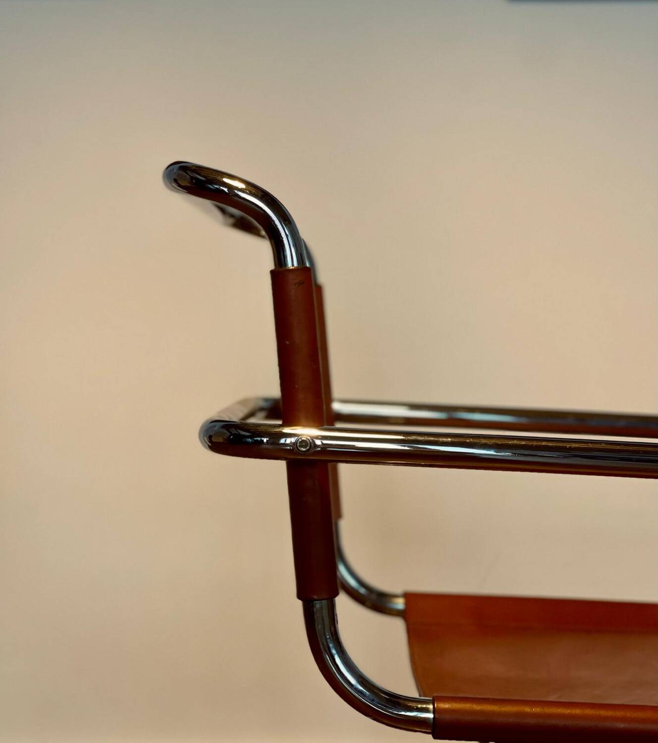 MR20 armchair by Ludwig Mies van der Rohe, 1970s edition
