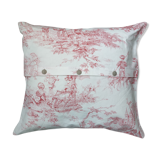 Removable and reversible cushion cover