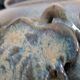 Stoneware vase signed JM – Jean-Marie Delahaye