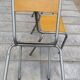 Lot de trois chaises d'école vintage