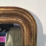 Golden mirror Louis Philippe 161x98cm