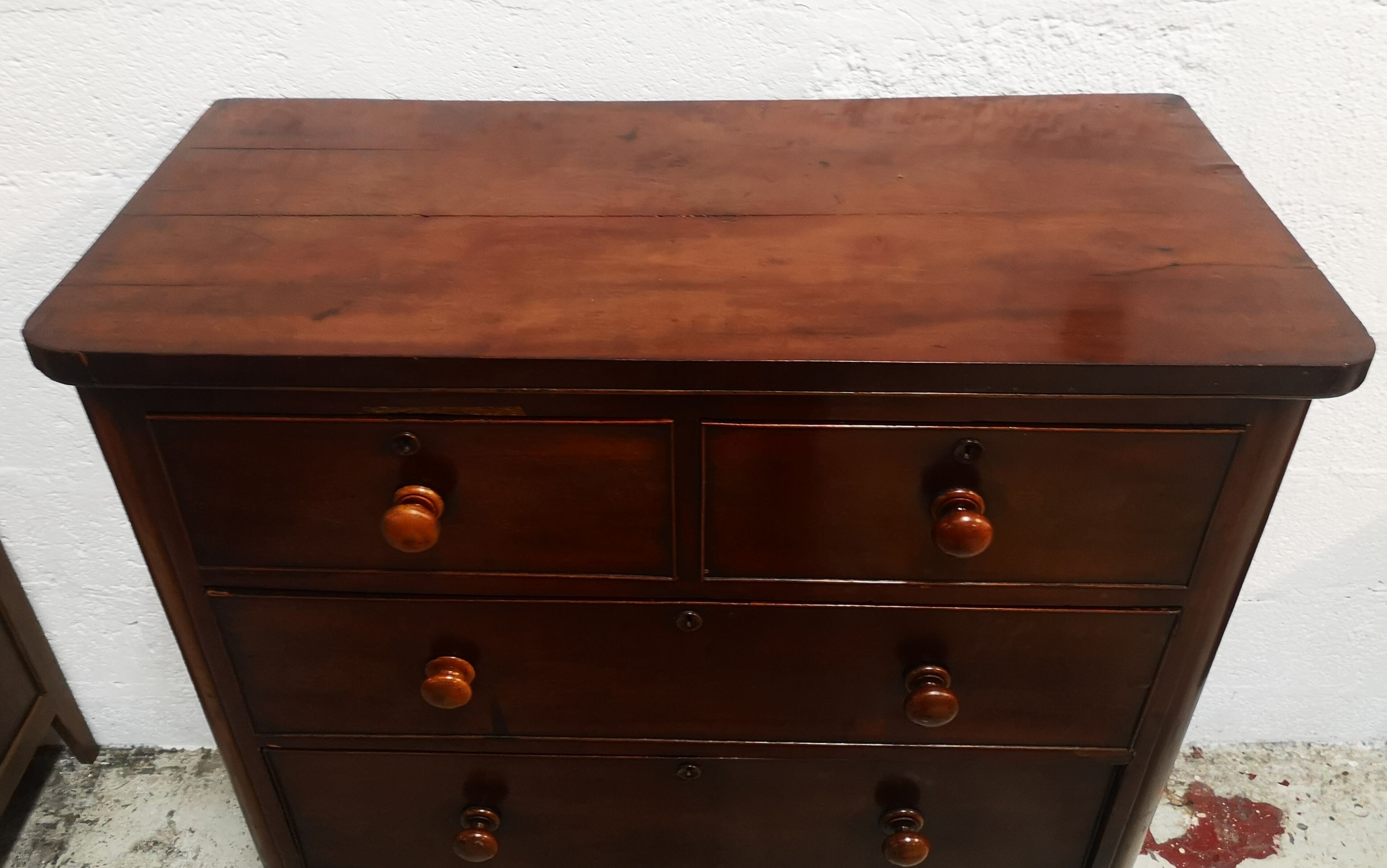 Ancient English dresser