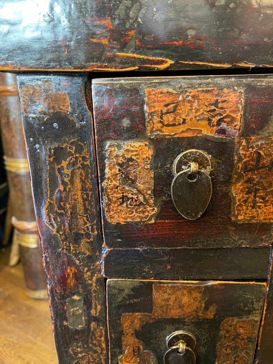 Antique Chinese apothecary cabinet