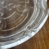 Old bottle bottom or glass moulded pocket tray