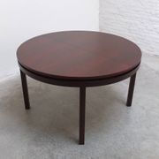 Extendable round to oval dining set by Alfred Hendrickx for Belform, 1960s.