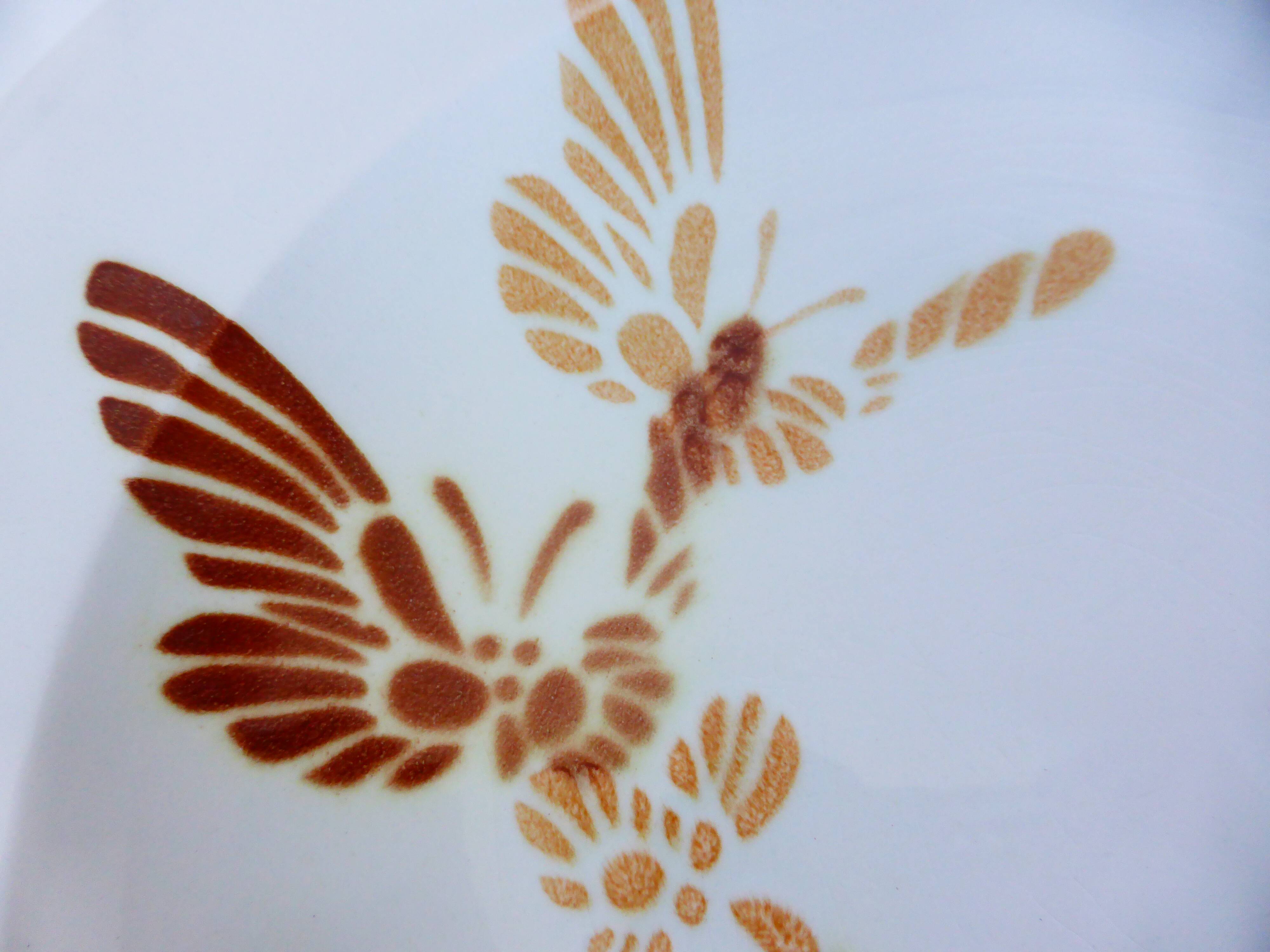 6 soup plates from Sarreguemines 210615