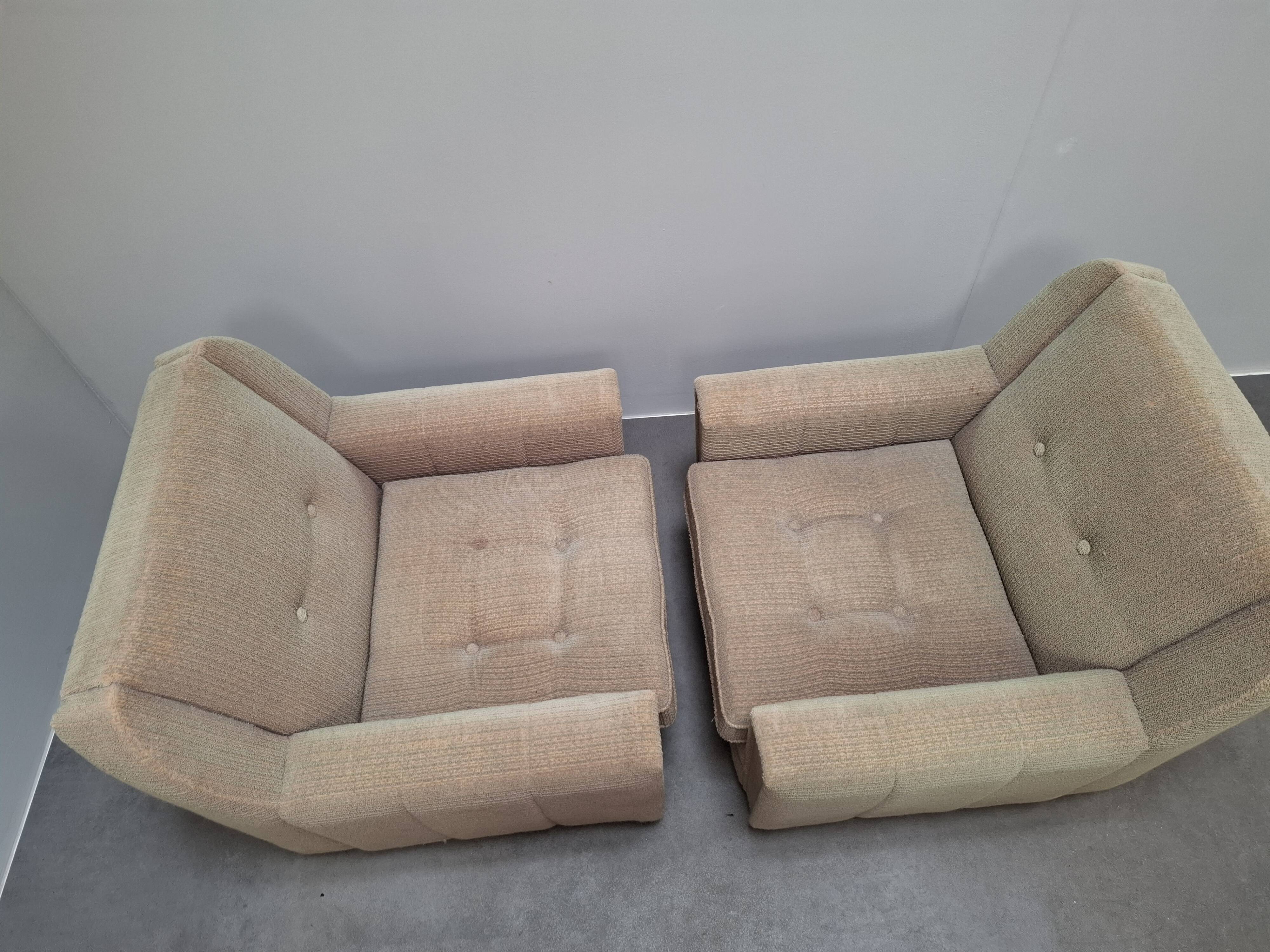 Paire de fauteuils lounge Wiberg Mid-Century Modern par UP Závody Rousínov
