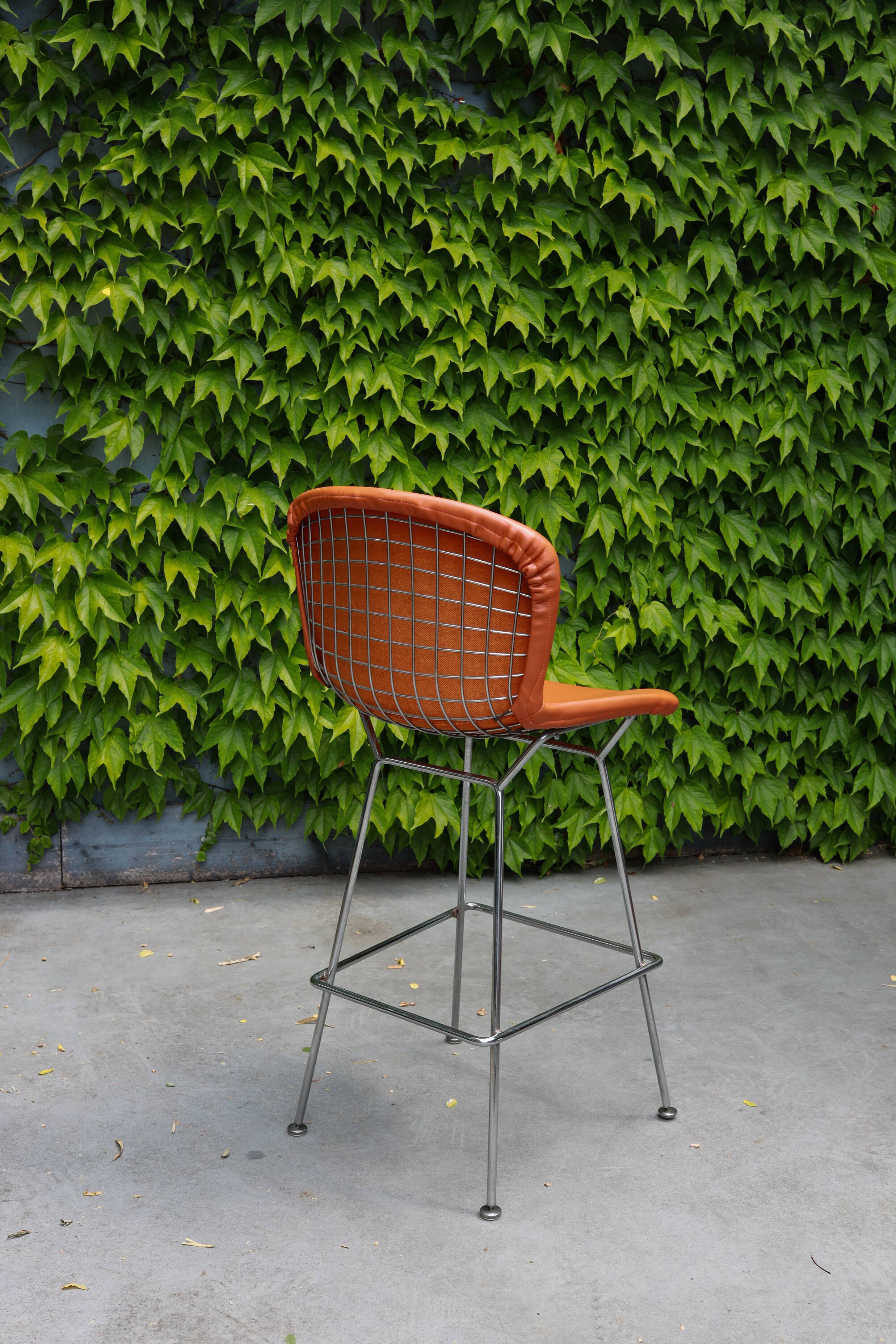 Bar stool by Harry Bertoia