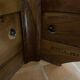 Solid cherry wood bed