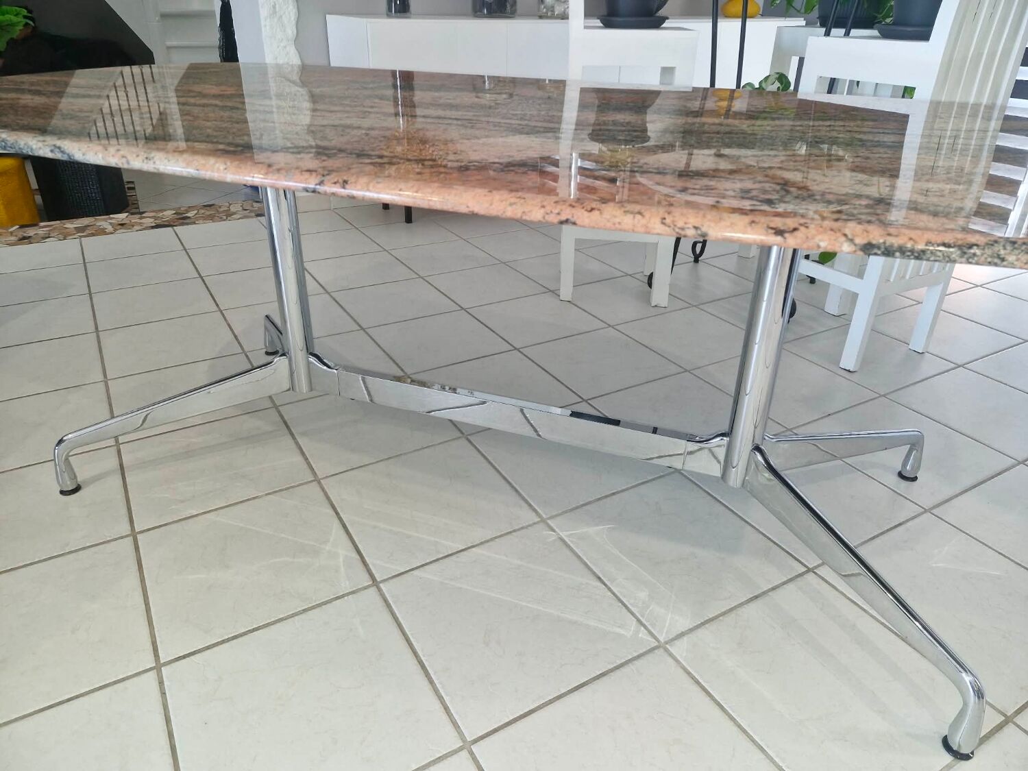 Table by Charles and Ray Eames for Herman Miller, from 1990.