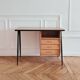 Renovated vintage desk, Scandinavian style, 1950s-60s.
