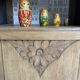 black Art Deco bedside table