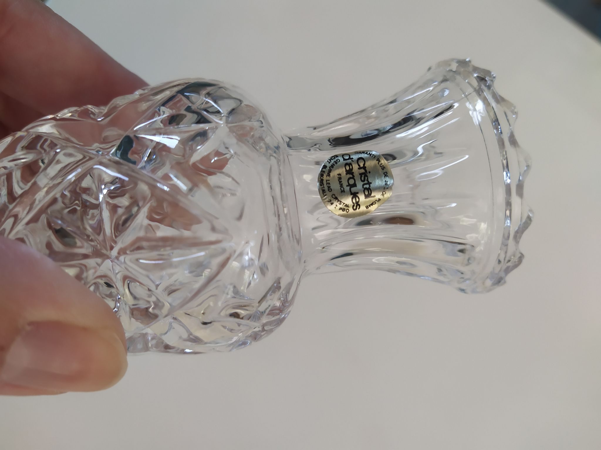 Crystal vase