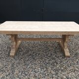 Old oak monastery table
