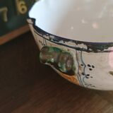 Italian ceramic bowl / pot cover