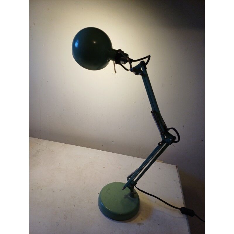 Vintage metal desk lamp