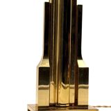 Luciano Frigerio, Hollywood Regency mod. Tartaro table lamp base, Italy 197
