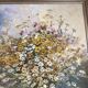 Tableau bouquet de fleurs champêtre