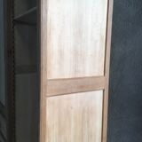 Raw wood hotel cabinet