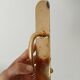 Pair of solid brass door handles