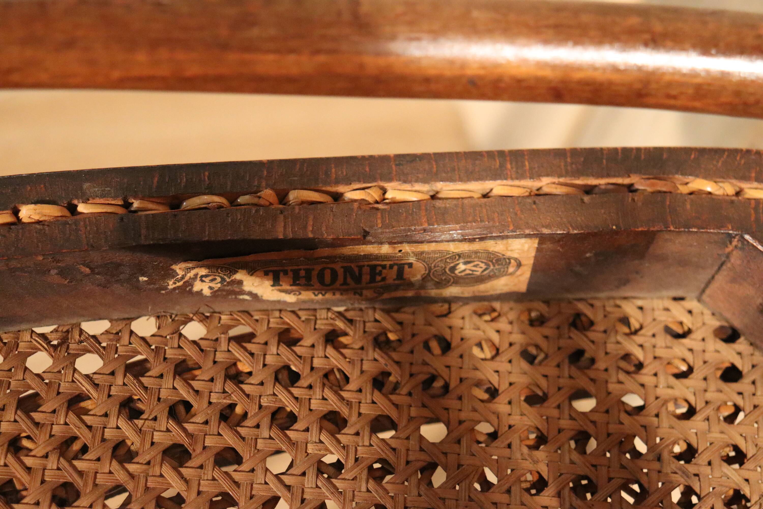 8 Bistro chairs No. 56 Thonet