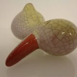 Austrian Ceramic Duck Pen Holder by Walter Bosse, 1950s