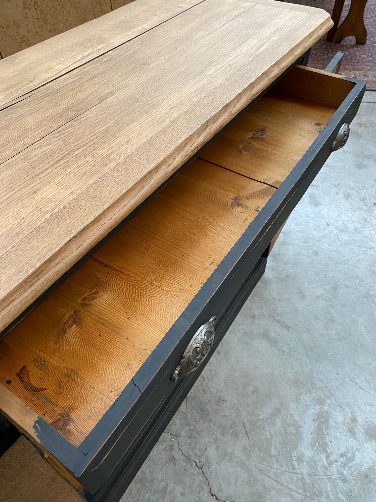 Oak sideboard early twentieth century