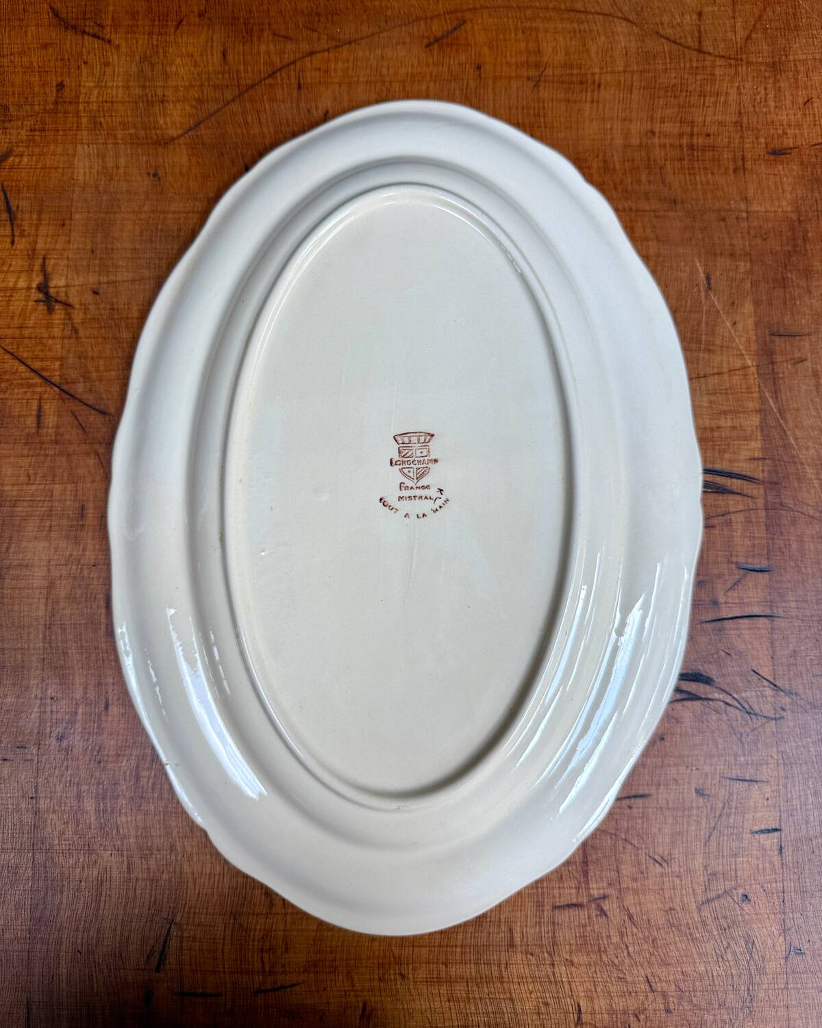 Longchamp Mistral oval dish