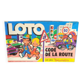 Vintage Loto Game Road Code Volumétrix 1960s