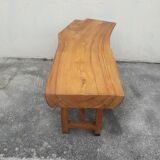 Duo of brutalist tables
