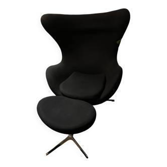 Henrik Thor Larsen armchair and footrest 1960