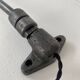 Vintage industrial three-arm wall light