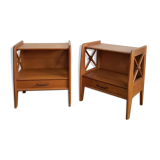 Pair of bedside