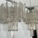 paire de lustres en verre de Murano par Toni Zuccheri pour Venini