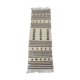 Corridor Kilim black and white handmade v