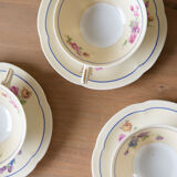 Coffee cups x5 - porcelain