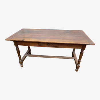 Oak farmhouse table