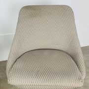 Paire de chaises coque 70's, pivotantes, vintage