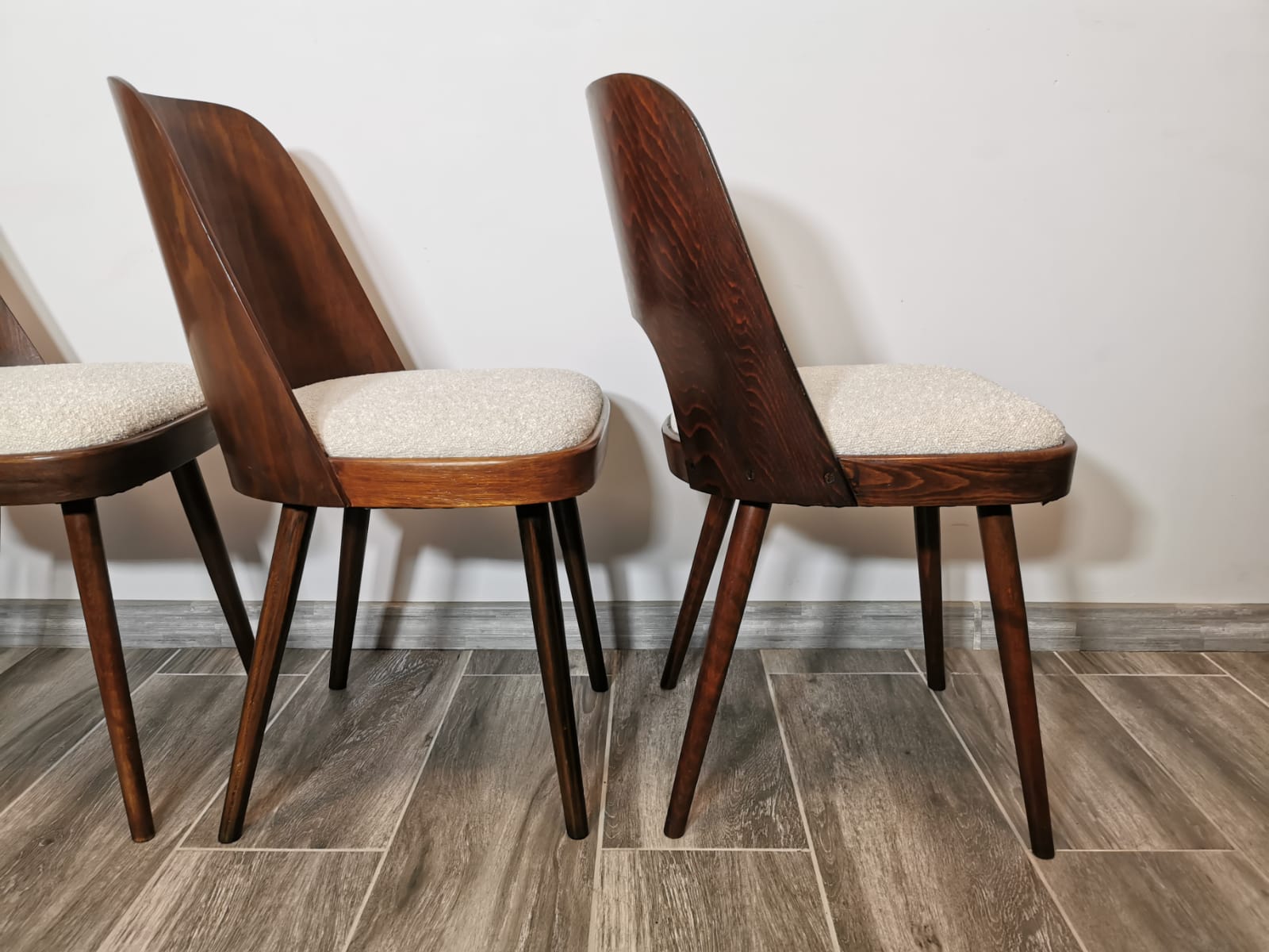 Dining chairs by Oswald Haerdtl