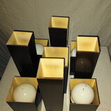 Raak ceiling lamp in 9 elements to position, from the 70s