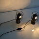 Paire de lampes vintage 50's de laboratoire bbt krauss