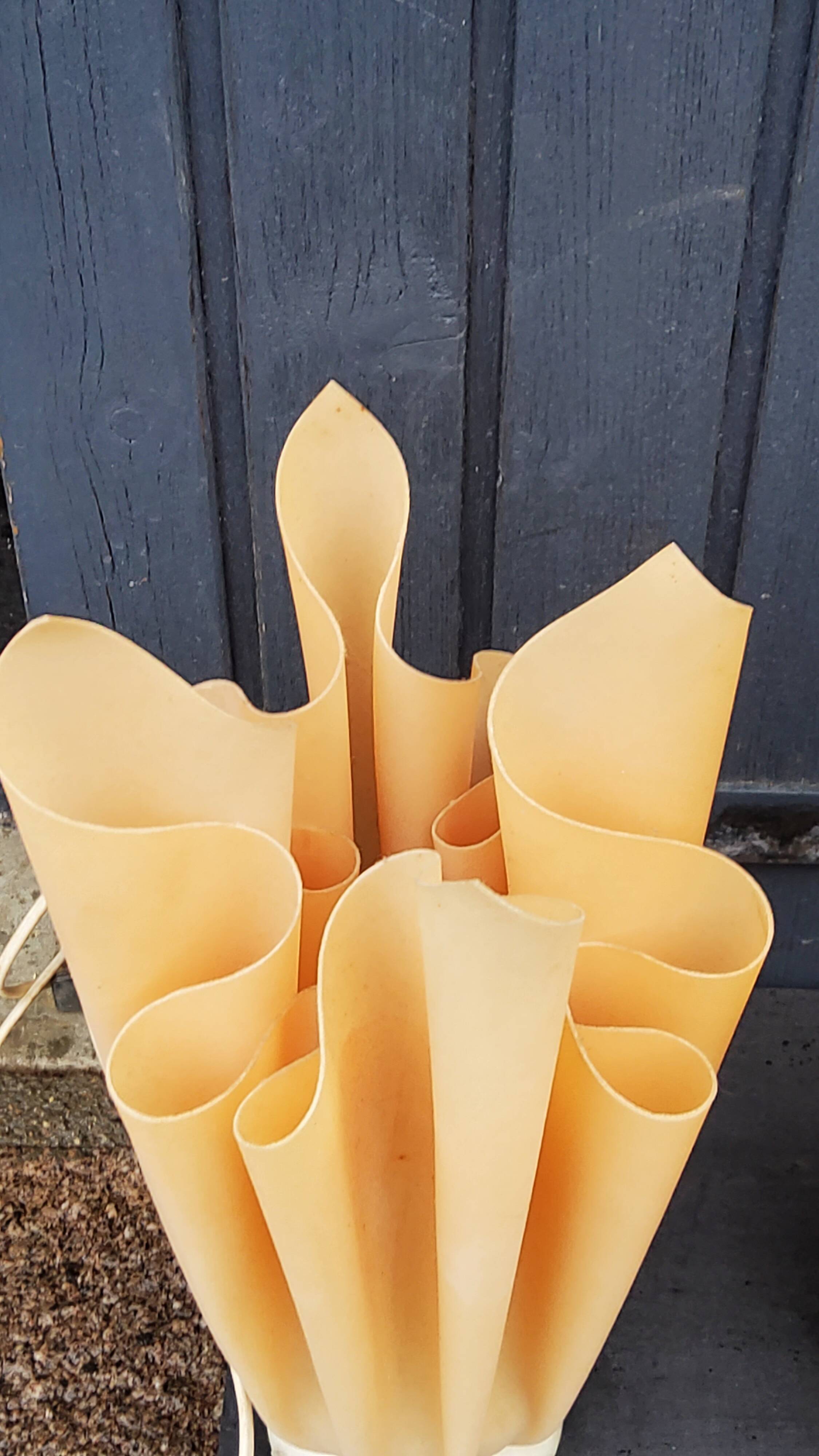 Pair of Ophelie designer lamps by Georgia Jacob