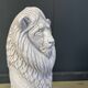 Pair of Renaissance style terracotta lion sculptures, 1950s