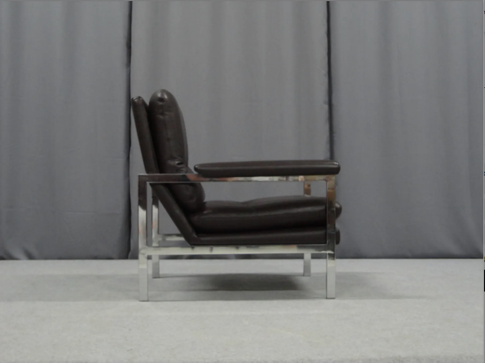 Leather armchair 1970