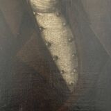 Portrait of a young man from the late 18th century, Directoire period, oil on canvas