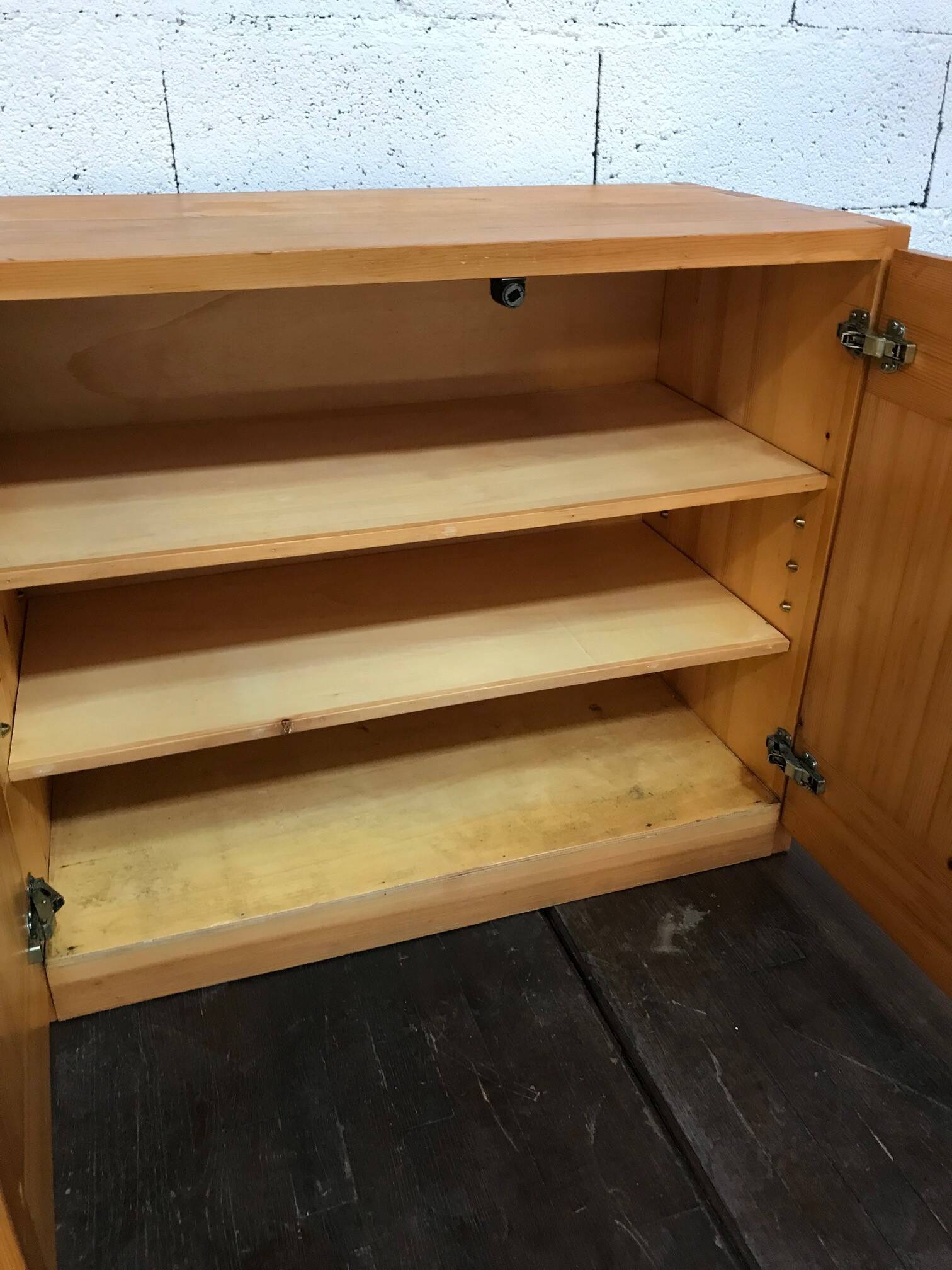 Vintage sideboard by Roland Haeusler for Maison Regain, 1980s