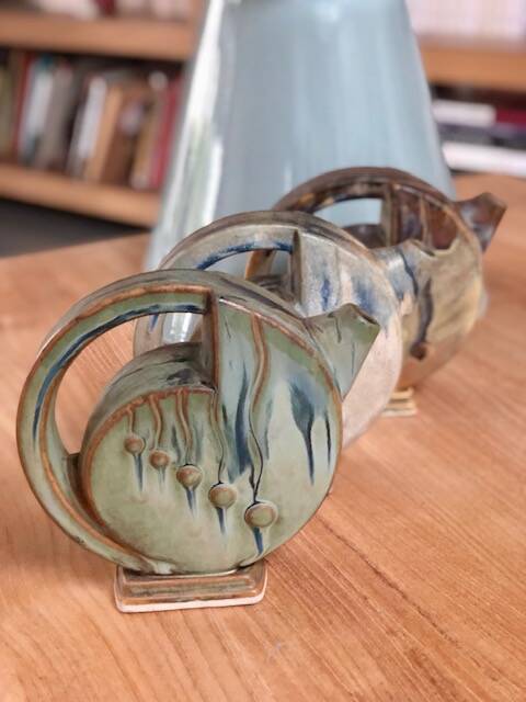 Art Deco ceramic vases