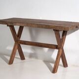 Antique rustic solid wood table (c.1900)